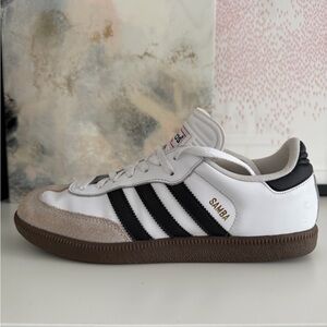 Adidas Samba White Black Men's Sneakers
